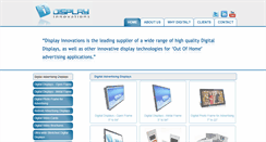 Desktop Screenshot of display-innovations.com